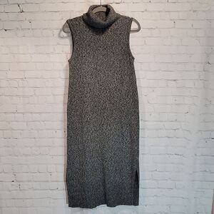 Rachel Zoe turtleneck knit sweater dress size M